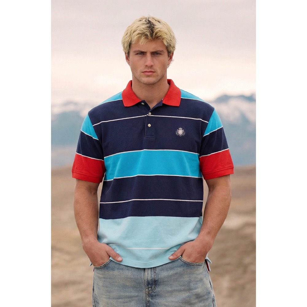 Château Poujeaux Rugby Polo Shirt Mens XXL Winery Crest – Moulis‑en‑Médoc Preppy